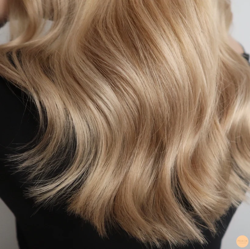 Mjuk varm balayage
