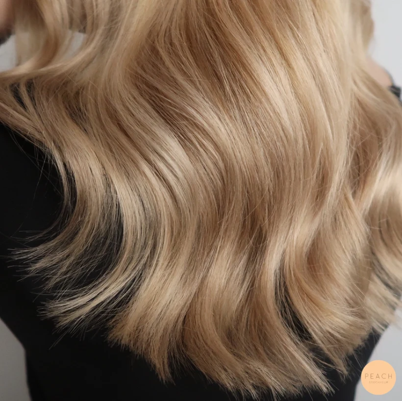 Mjuk varm balayage