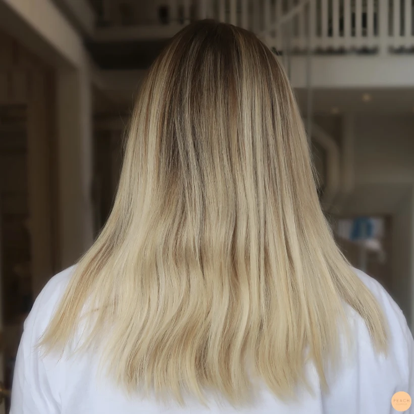 Blond hårfärg varm kall