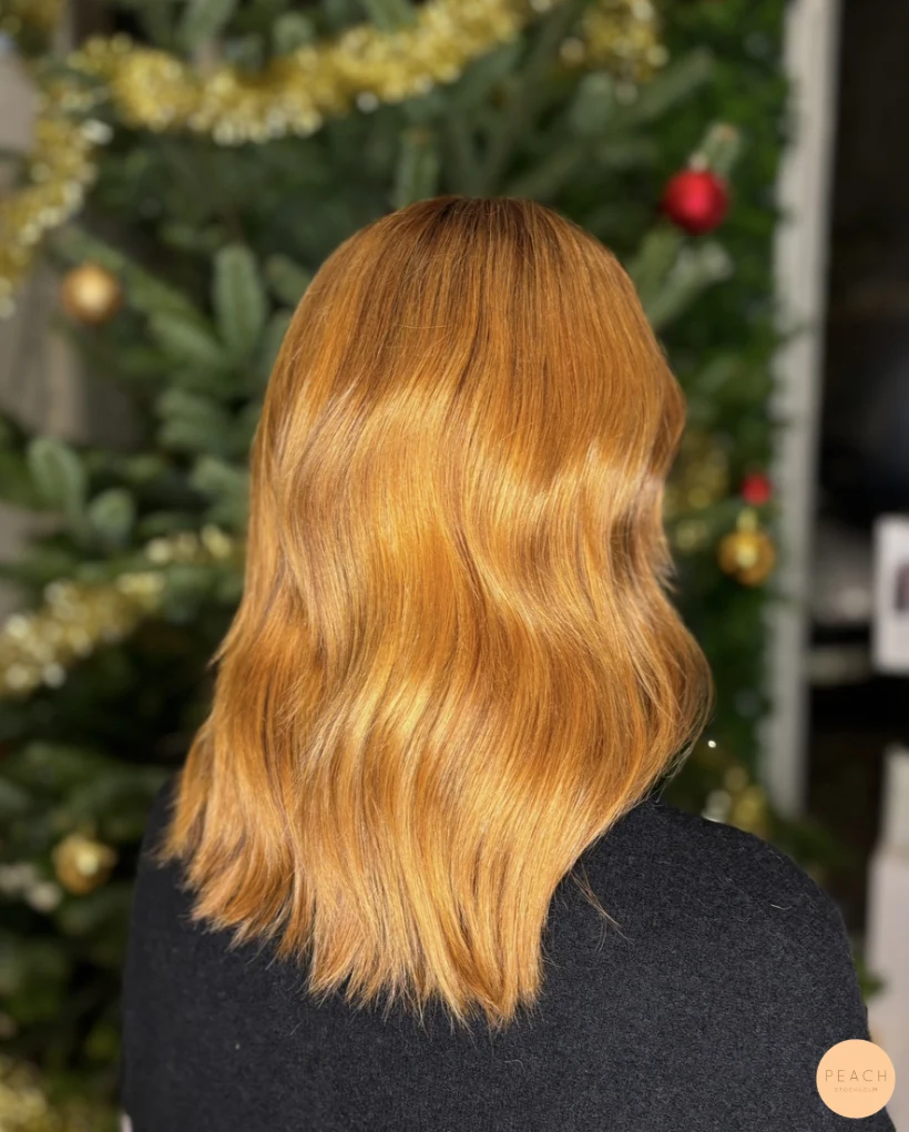 Copper hair color