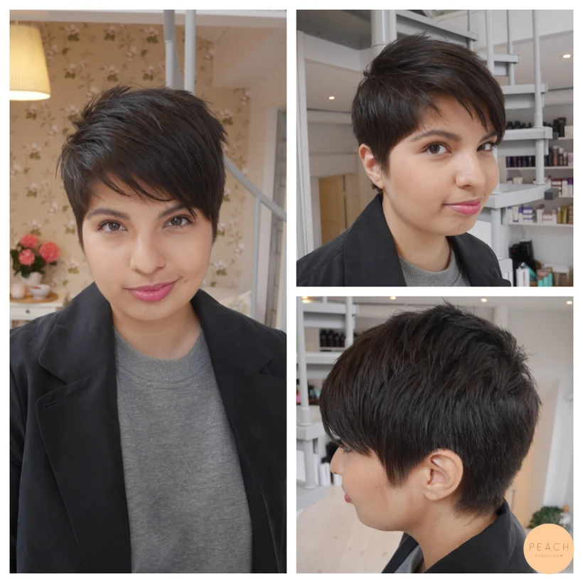 Pixie cut – salongsresultat av Daniella Holmberg, 1 september 2017