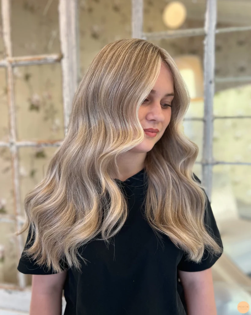 Light pearl cream blonde hair💫💛