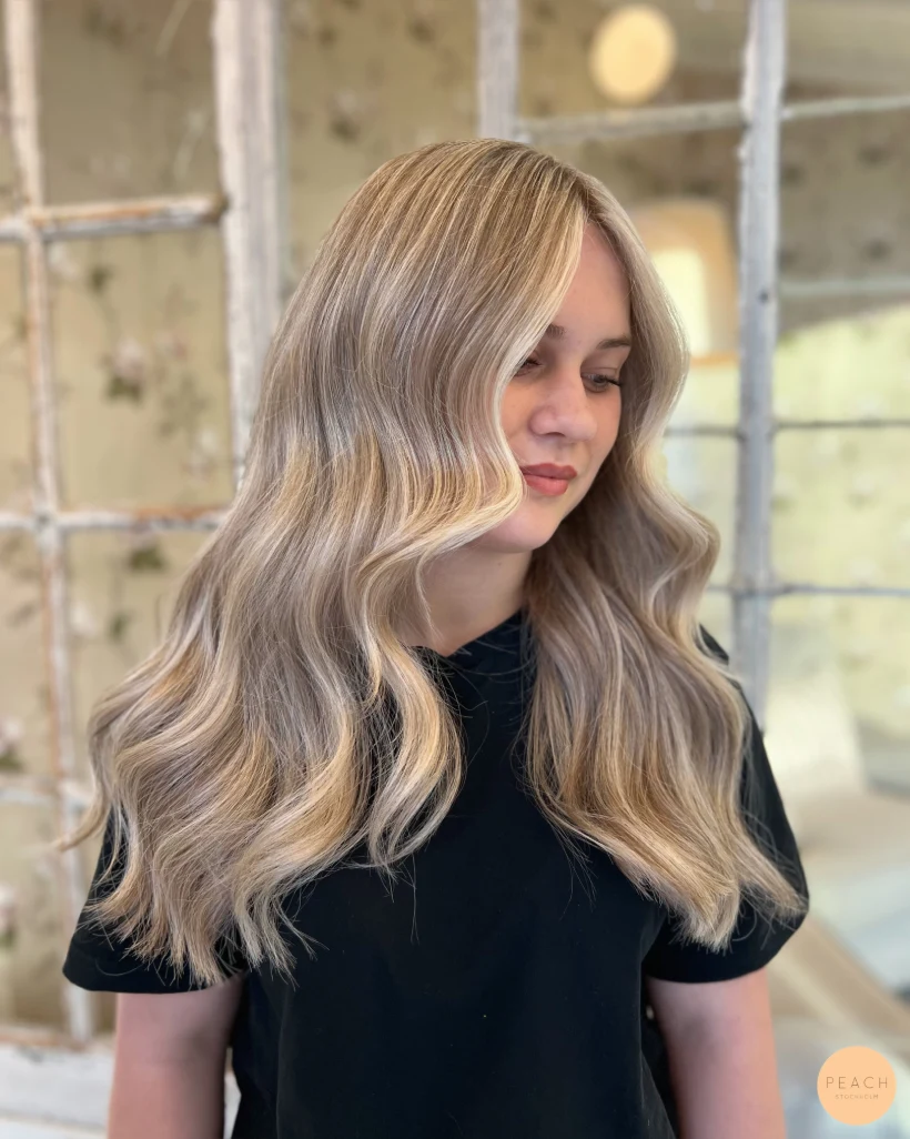 Light pearl cream blonde hair💫💛
