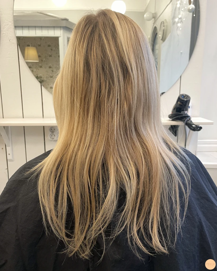 Bronde hair color