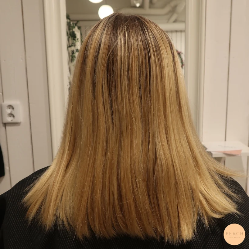 Blonda slingor varvat med Lowlights