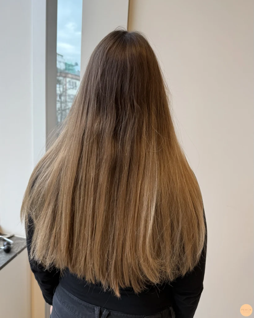 Glass hair