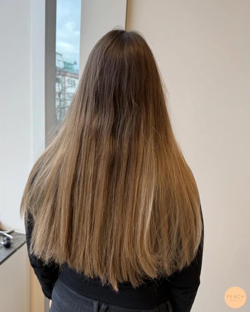 Glass hair