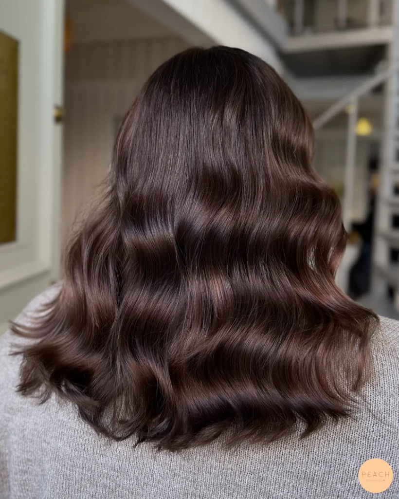 Chocolate hair