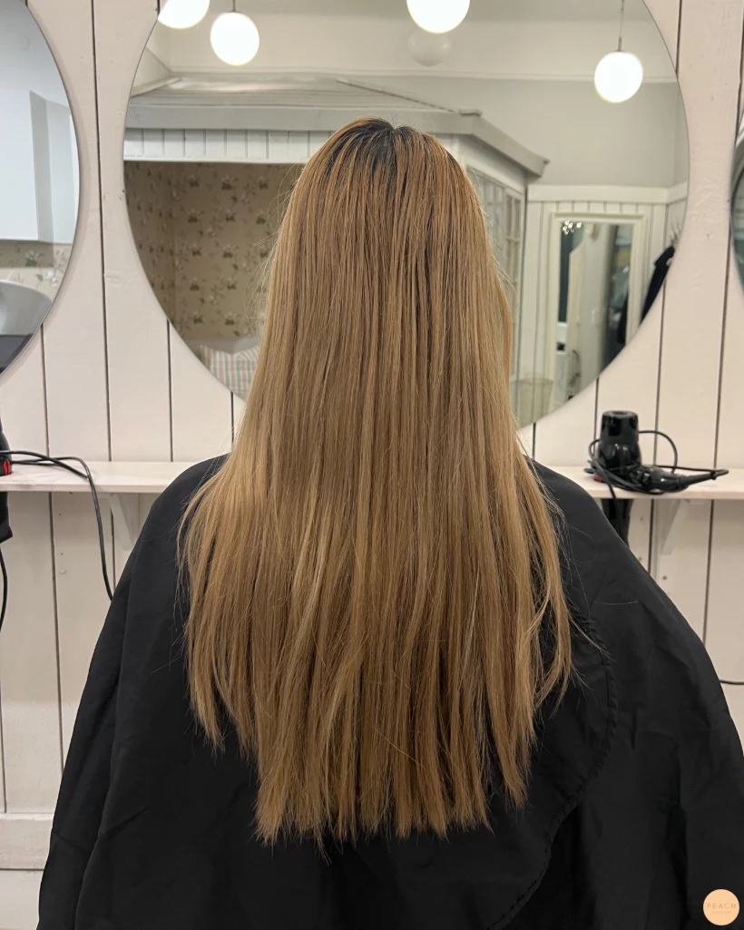 Cool bronde hair color✨🤎