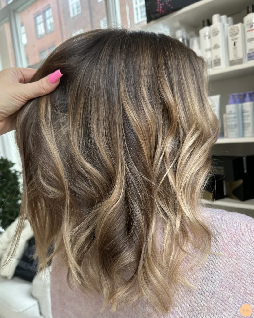 Bronde balayage hårfärg