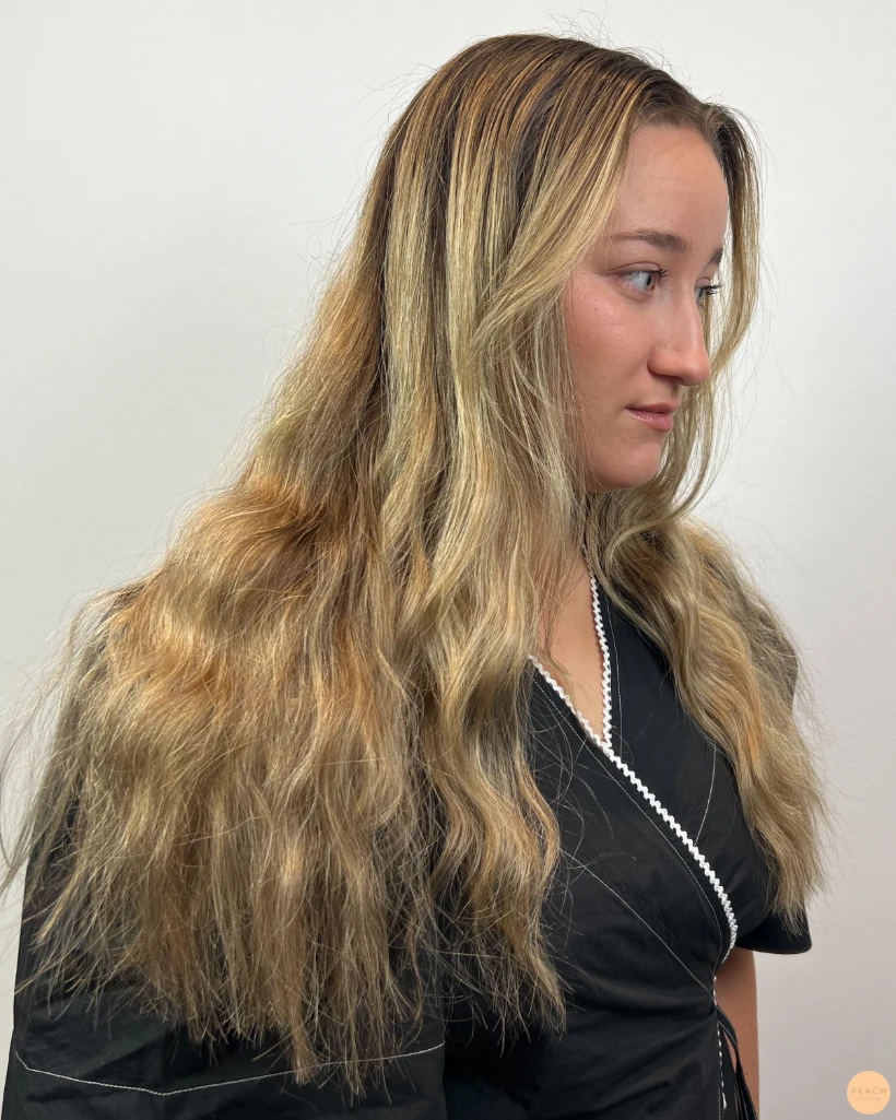 Color blocking hair techniques