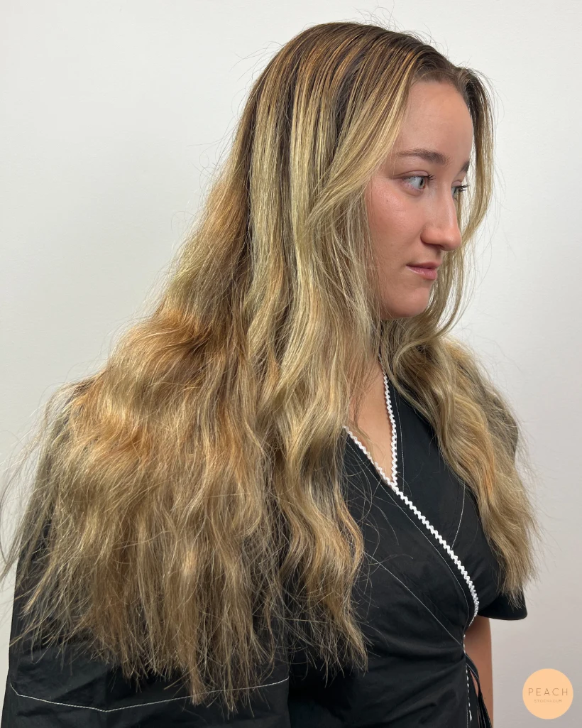 Color blocking hair techniques