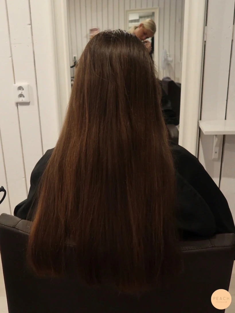 Balayage brown hair