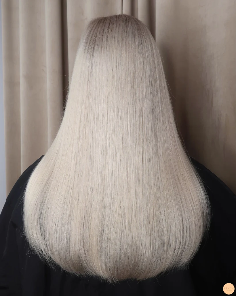 Blonda slingor och Hairtalk förtjockning