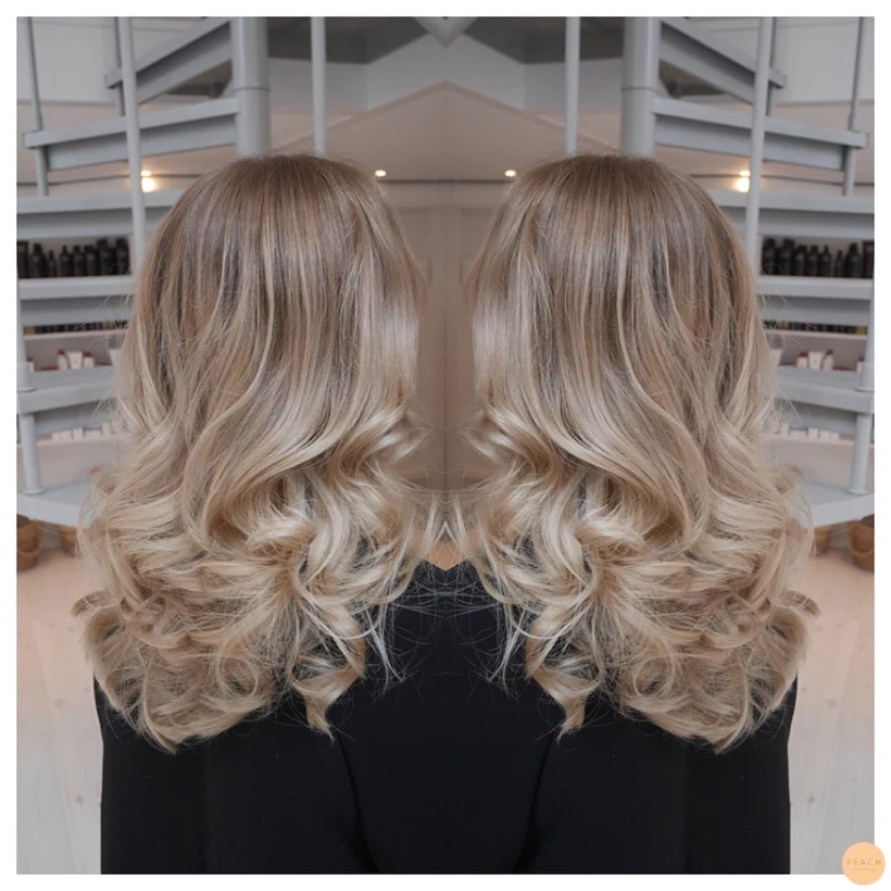 Blond hårfärg