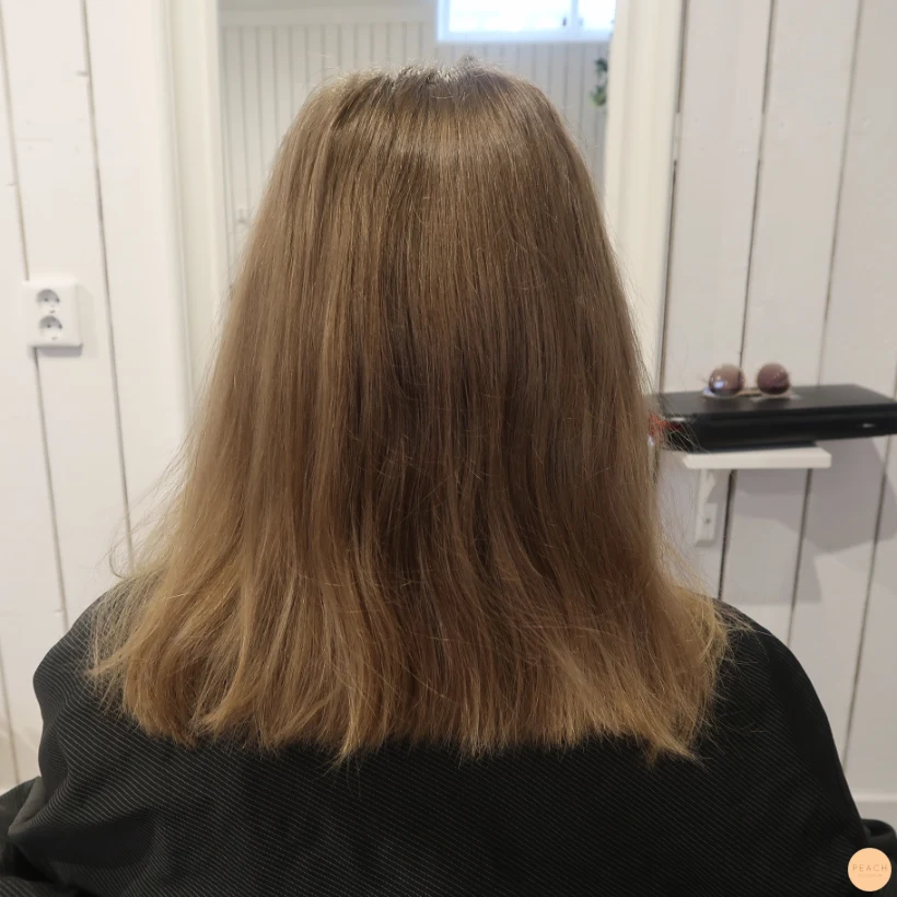 Balayage i kalla toner
