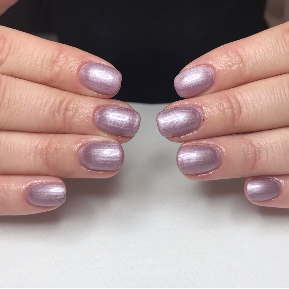 Metallic naglar lila