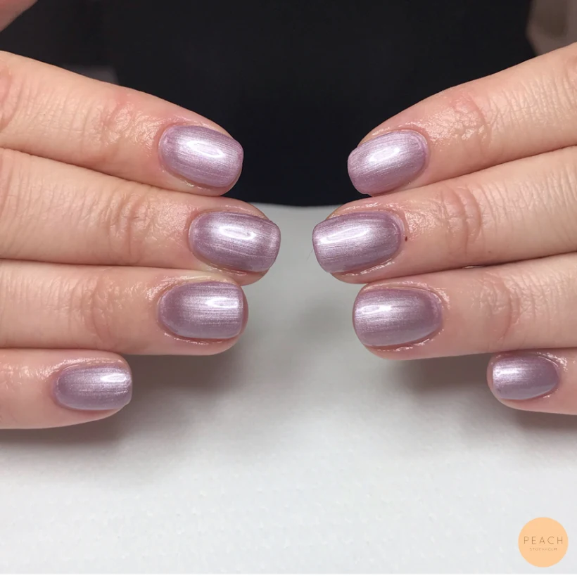 Metallic naglar lila