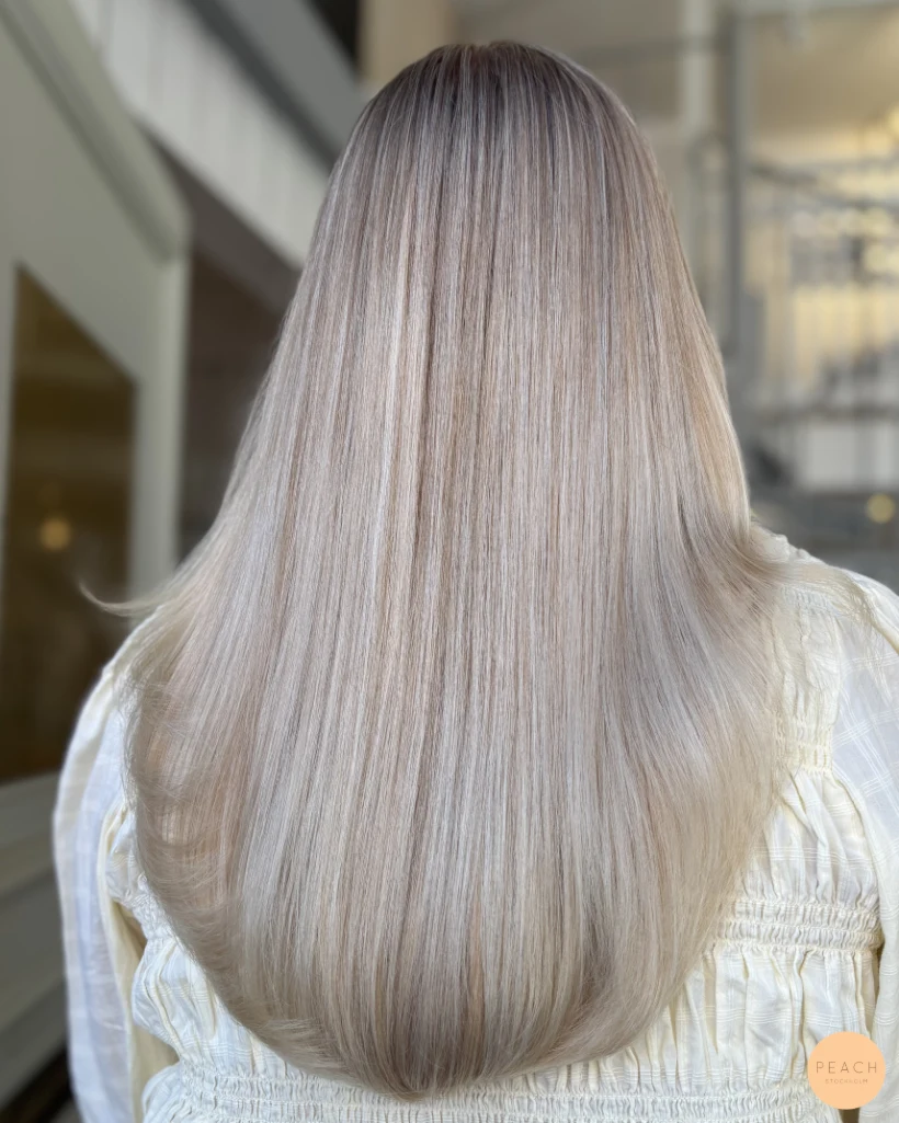Vaniljblond hårfärg – salongsresultat av Marie Erks, 2 juni 2026