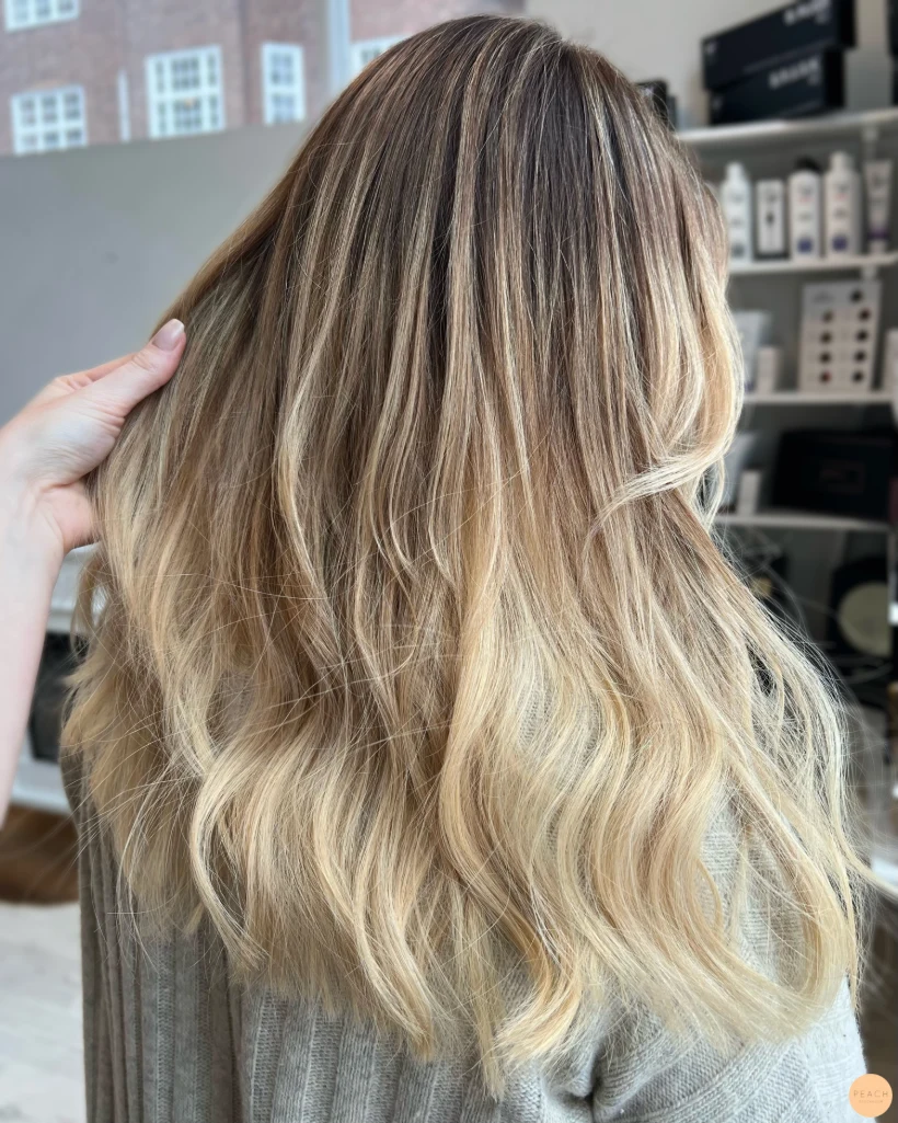 Balayage med Hairtalk förlängning