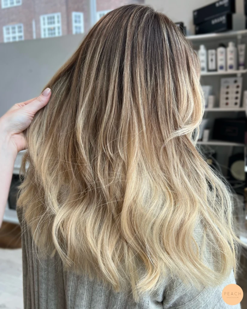 Balayage med Hairtalk förlängning
