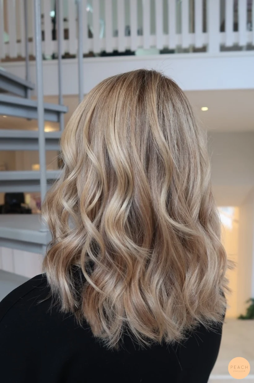 Blond med lyster
