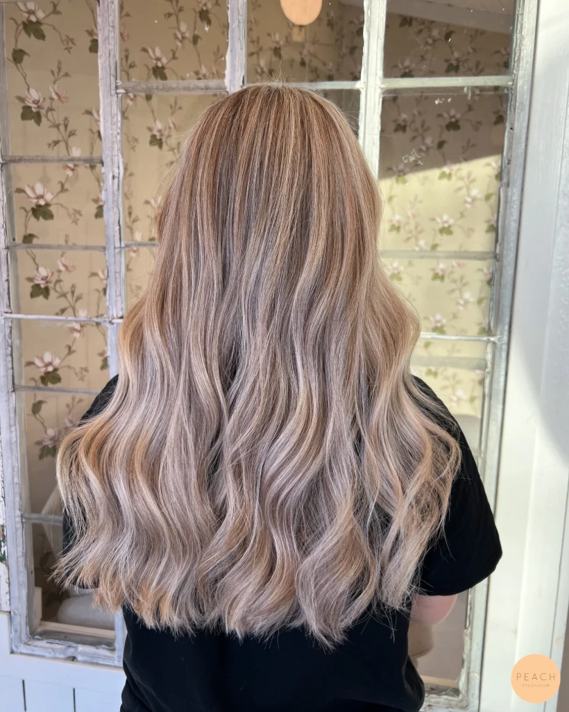 Light pearl cream blonde hair💫💛