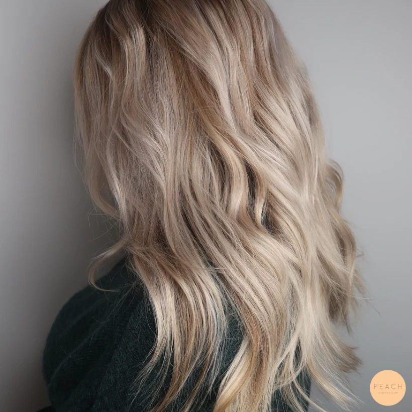 Blond med djup i botten