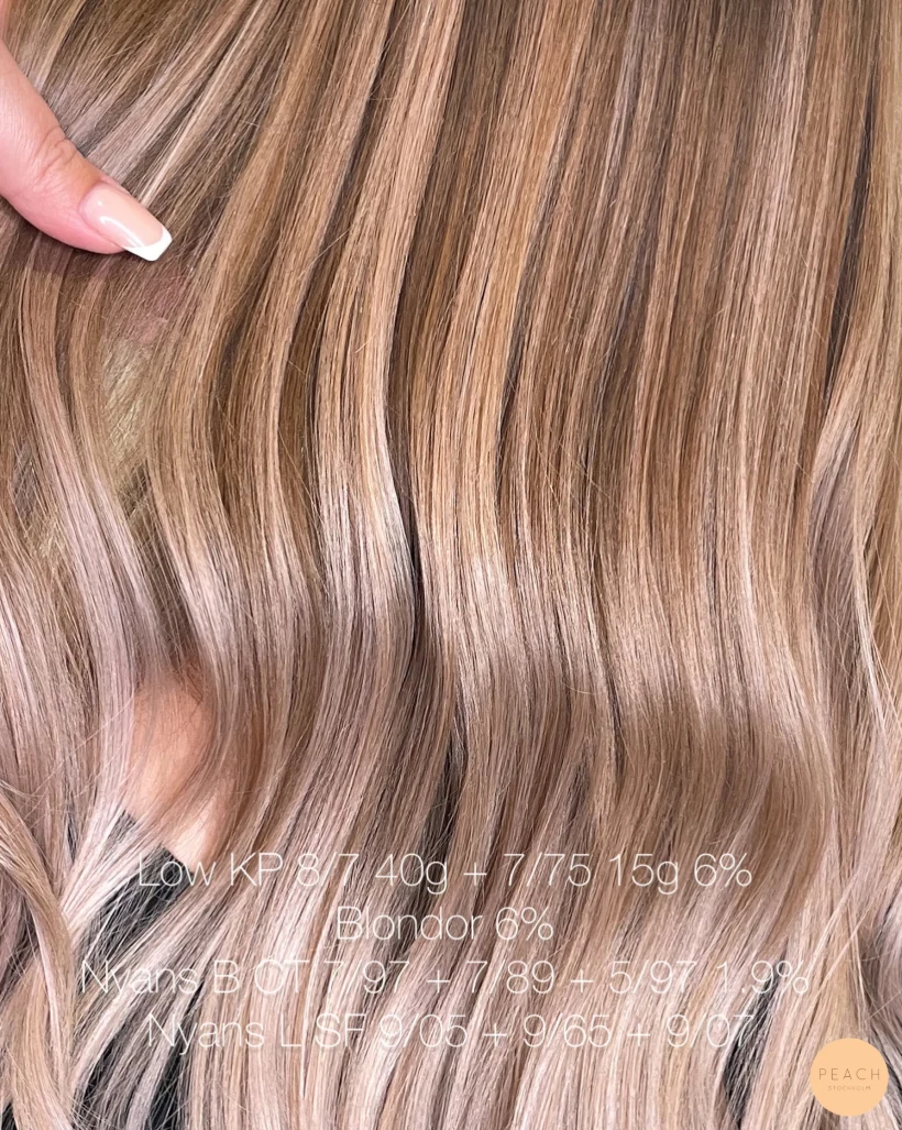 Lowlights highlights rosé touch