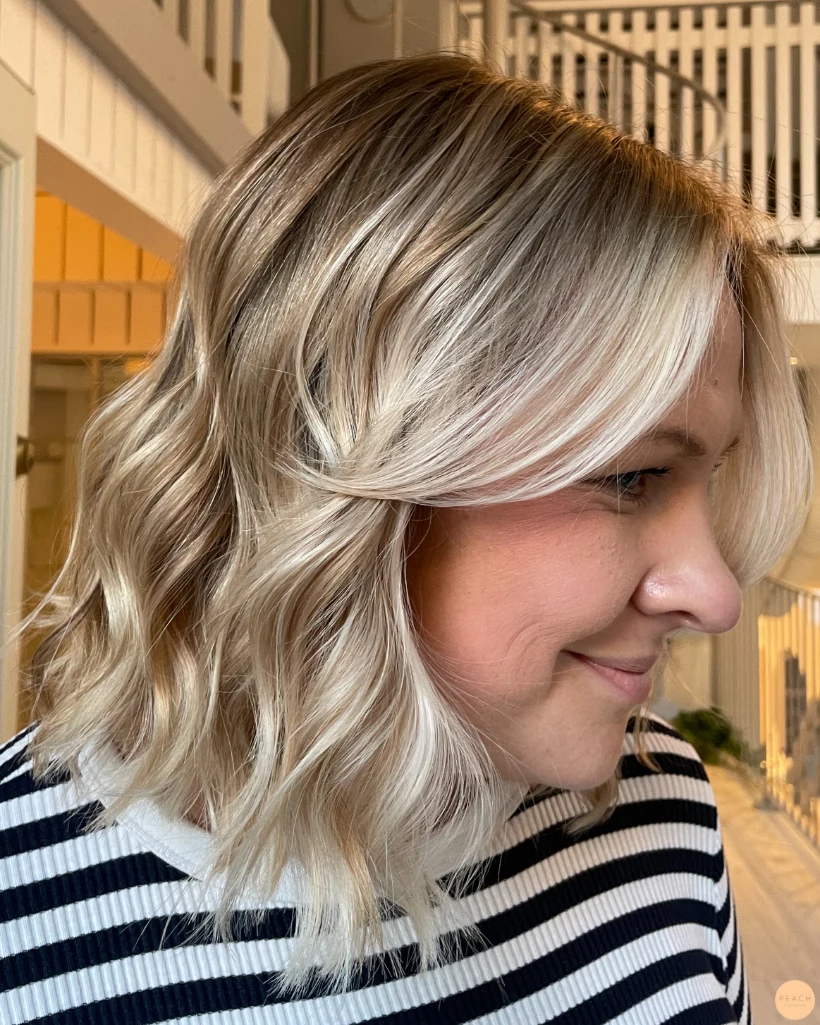Balayage kort hår