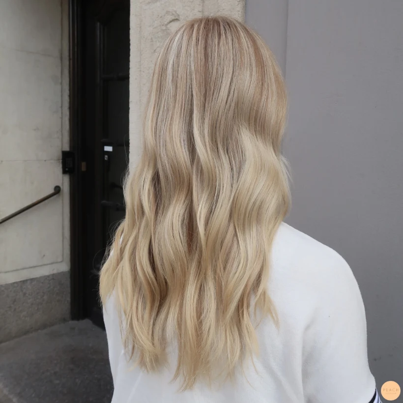 Blond balayage