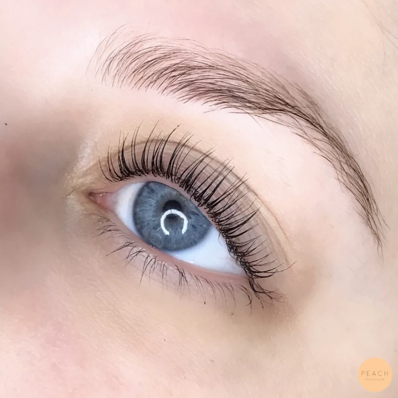 Yumi keratin lashlift – salongsresultat av Amanda Da Silva, 3 mars 2020