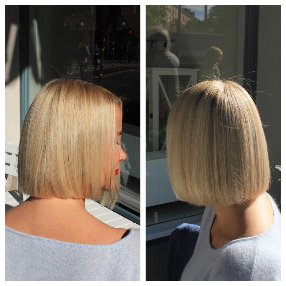 Blond pagefrisyr