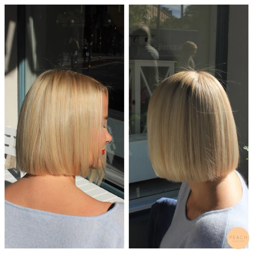 Blond pagefrisyr