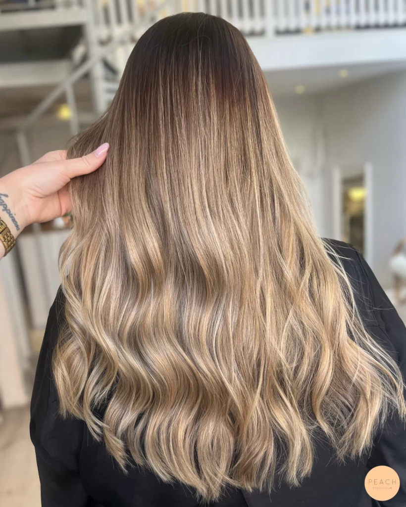 Beige höst blonde