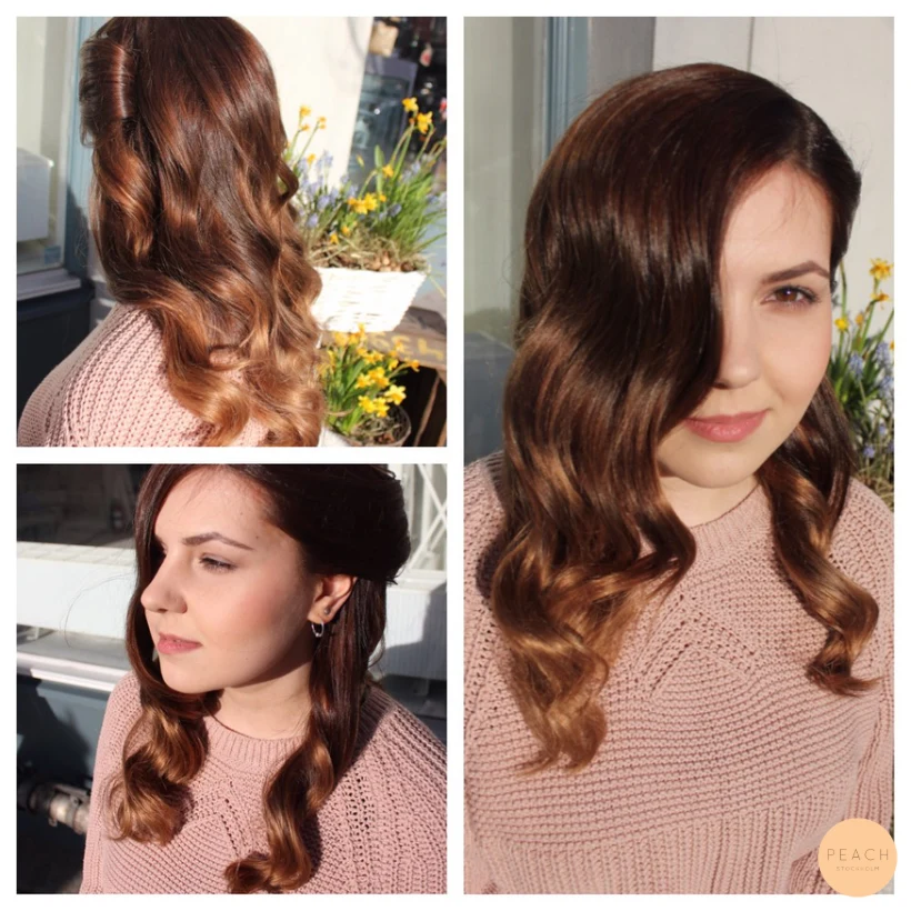Balayage på Peach Stockholm