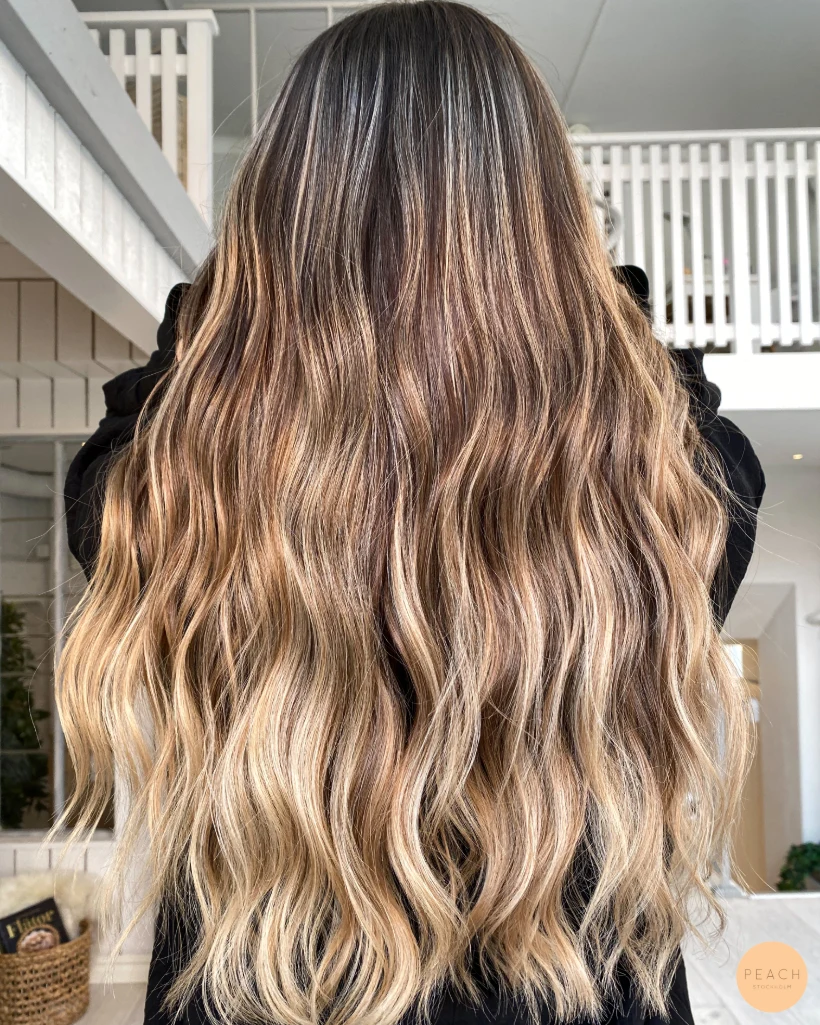 Balayage varm blond – salongsresultat av Stina Tannerstål, 20 april 2021