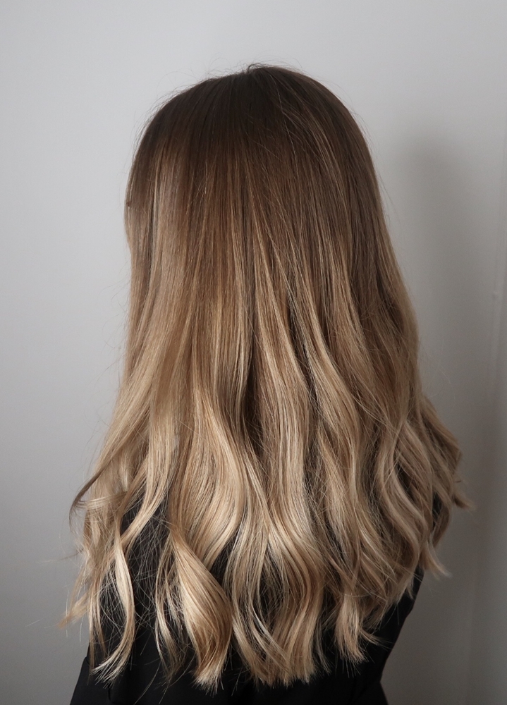 Bronde balayage hårfärg