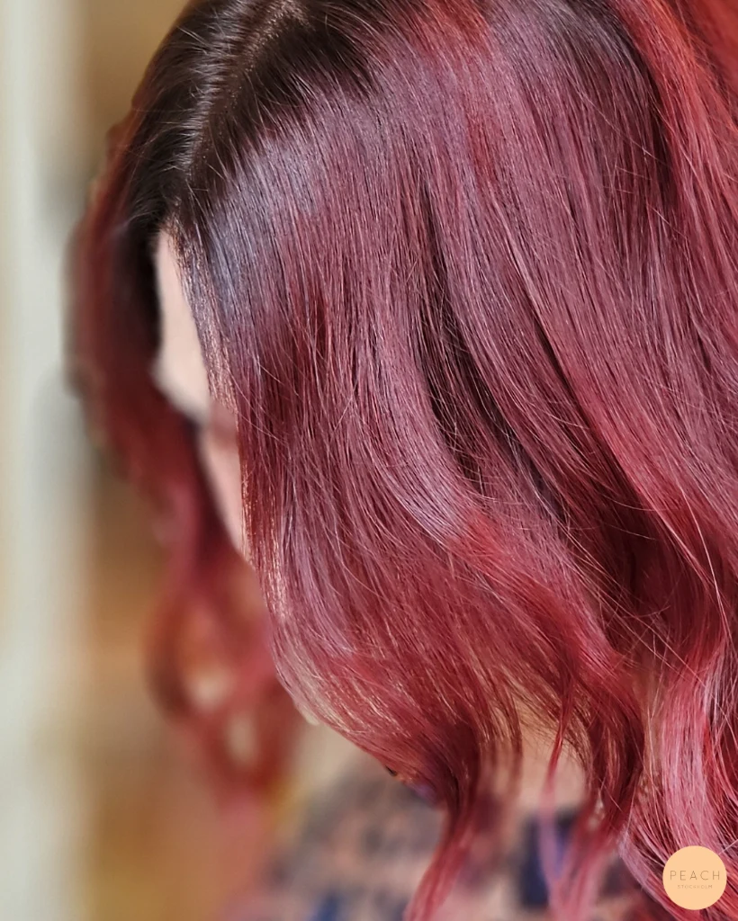 Cherry pop hair color 🍒