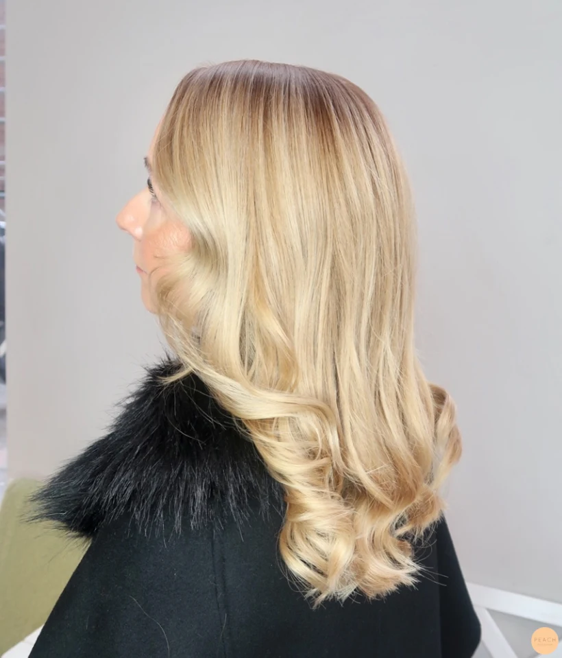 Blond hårfärg