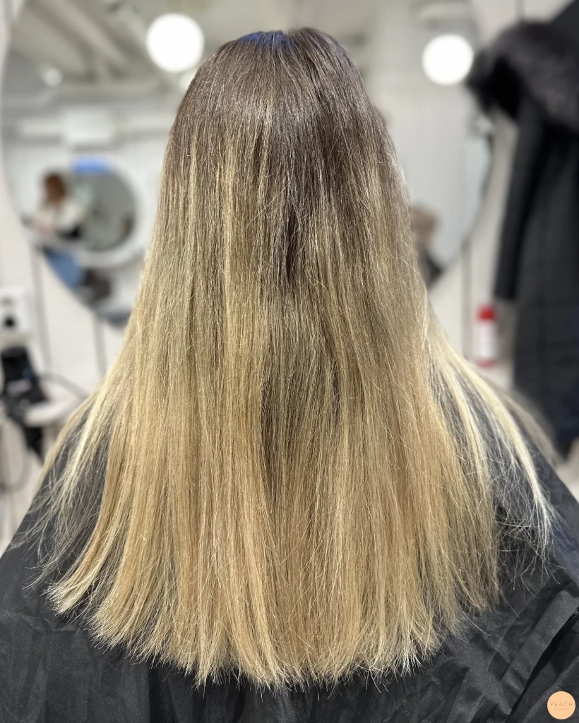 Cool balayage