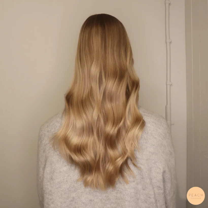 Naturlig balayage – salongsresultat av Elin Granqvist, 12 mars 2020