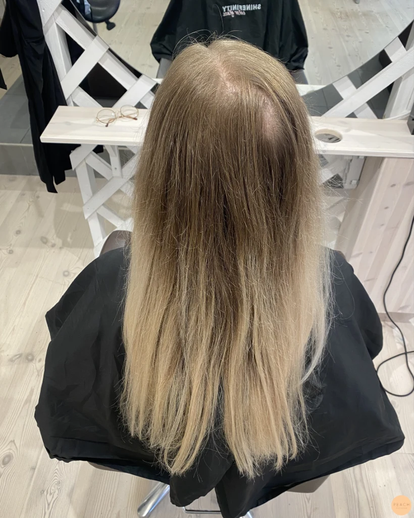 Icy blonde