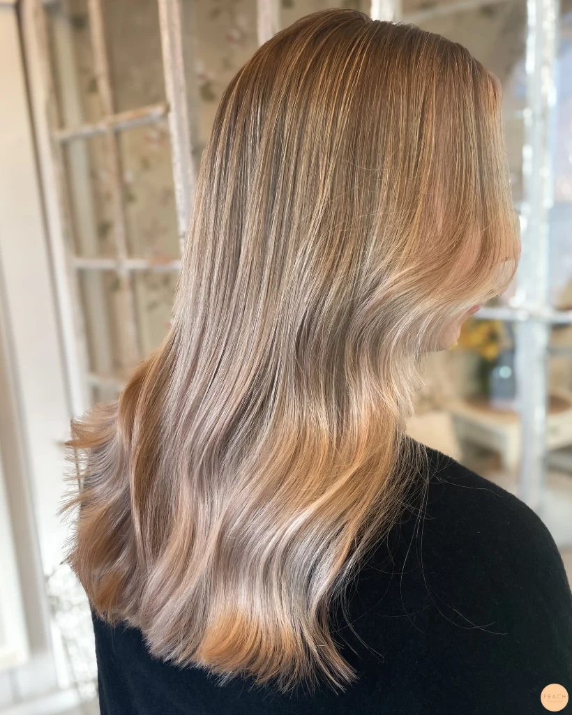 Hair color beige 💫