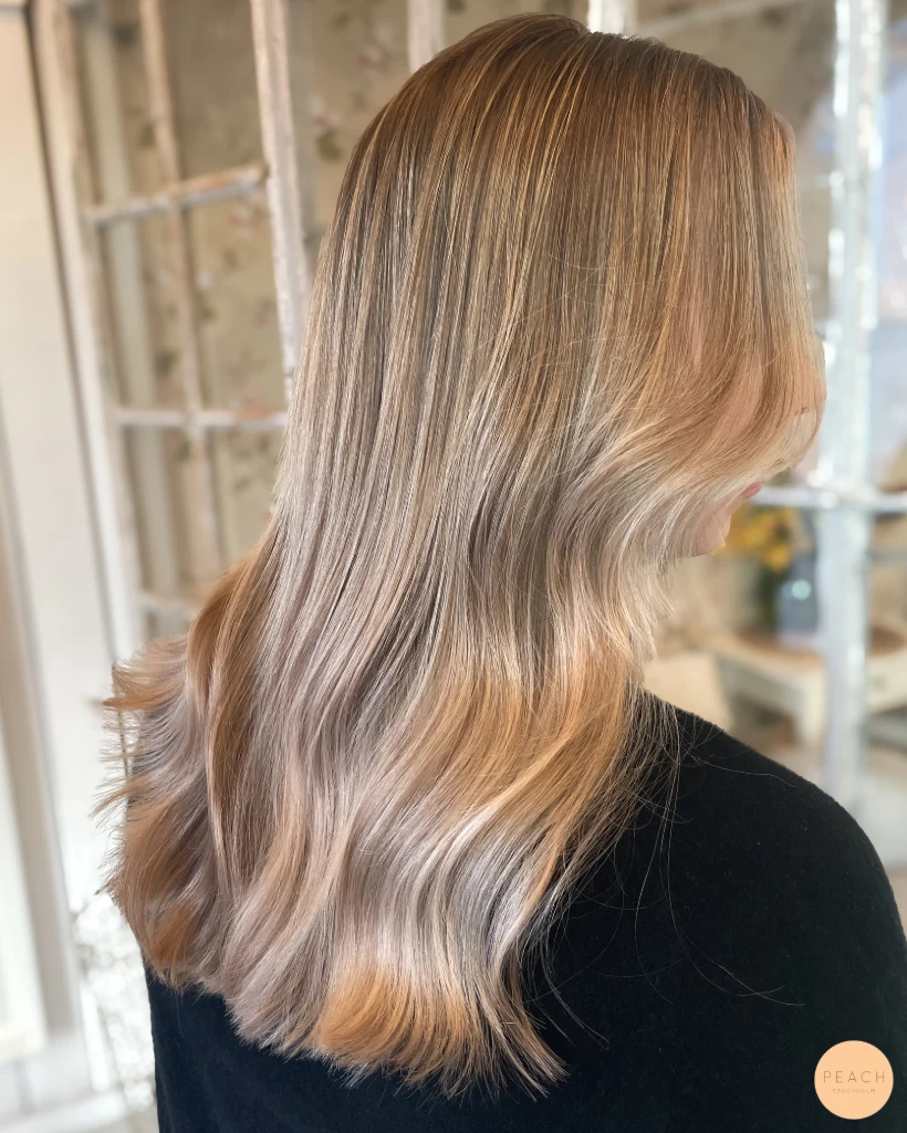 Hair color beige 💫