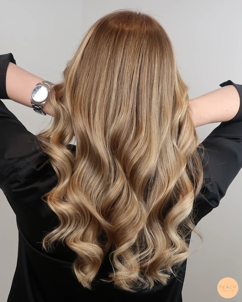Krämig fin nyans - hairtalk extensions