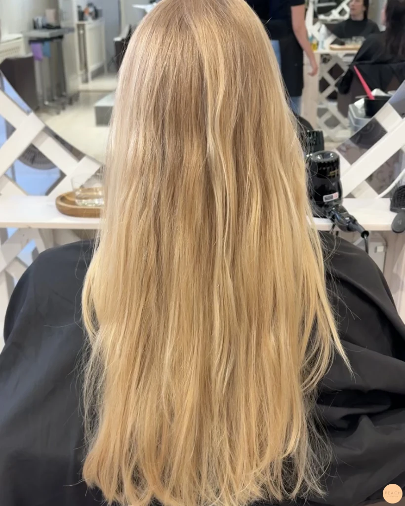 Blond balayage