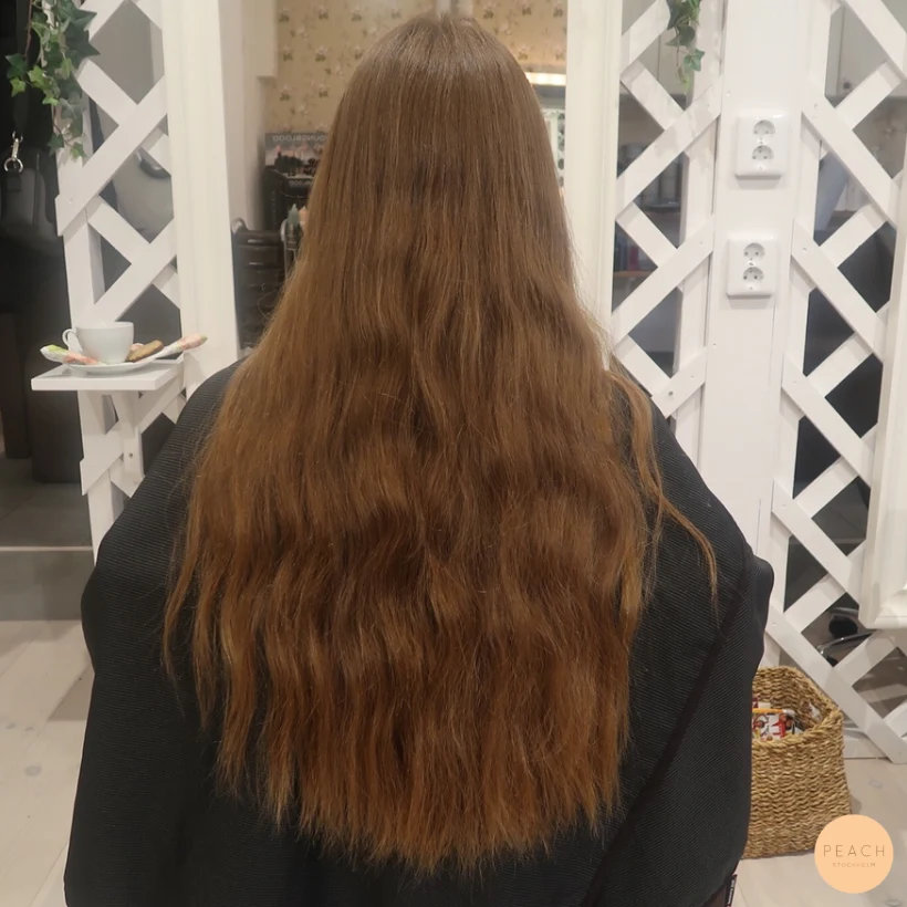 Varm mysig balayage