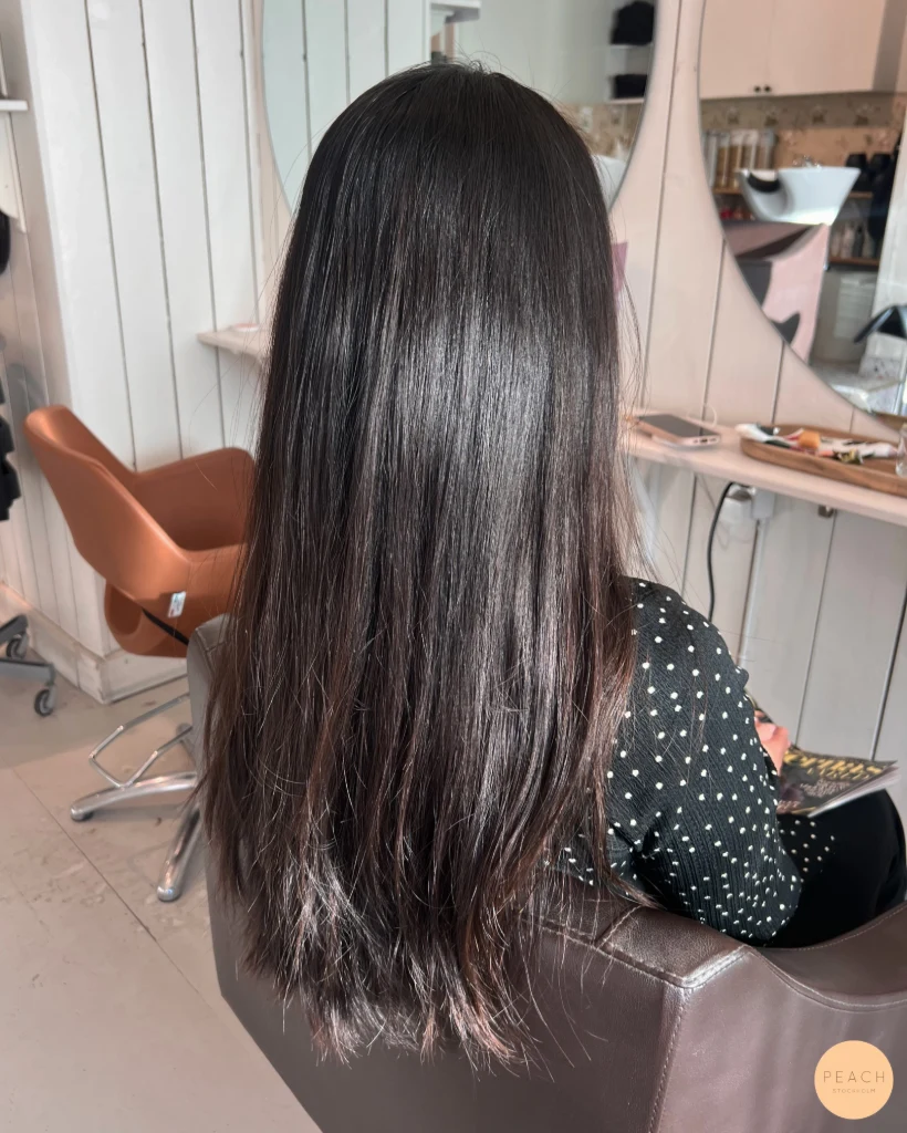 Dark brown hair color 🤎